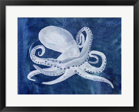 Framed Cephalopod I Print