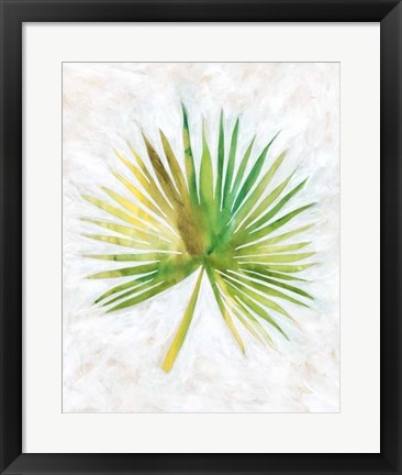 Framed Ocean Side Palms  II Print