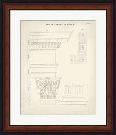 Framed Greek &amp; Roman Architecture IV Print