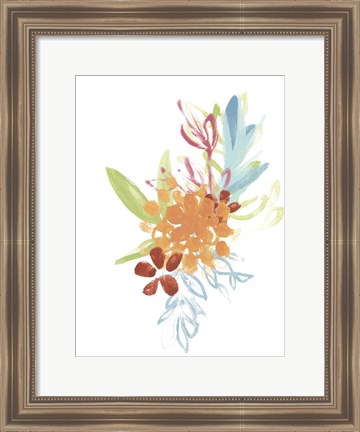 Framed Flora Moderne IV Print