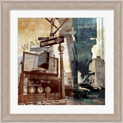 Framed Wall Street 6 Print