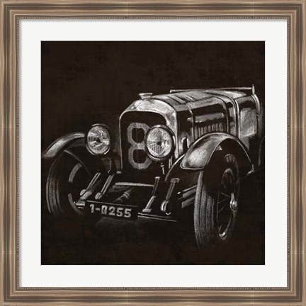 Framed Vintage Grand Prix II Print