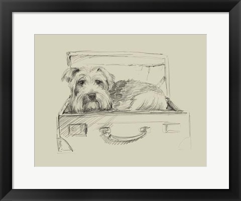 Framed Stowaway I Print