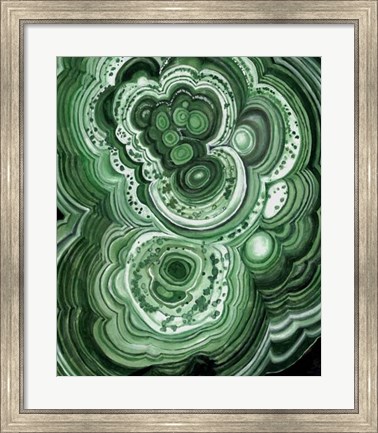 Framed Malachite II Print