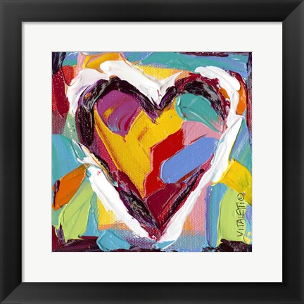 Framed Colorful Expressions II Print