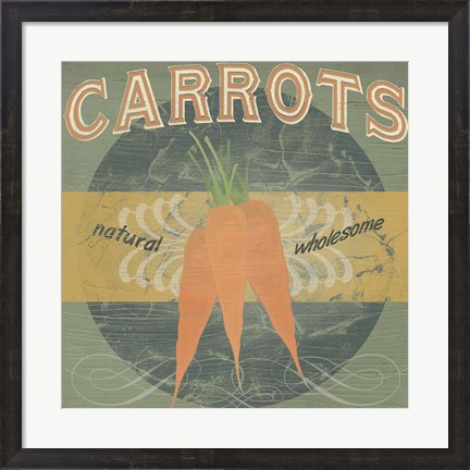 Framed Farm Stand III Print