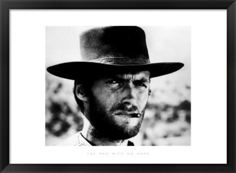 Framed Man with No Name Print