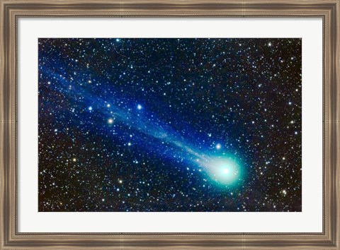 Framed Comet Lovejoy Print