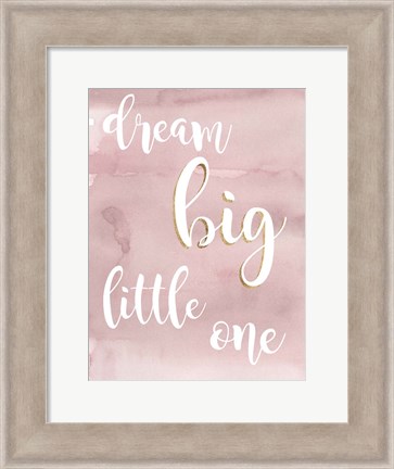 Framed Baby Girl IV Print