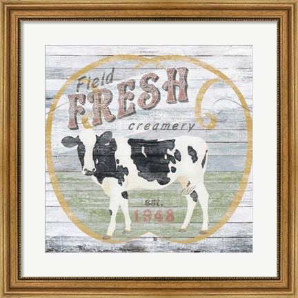 Framed Farm Supply IV Print