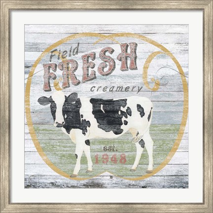 Framed Farm Supply IV Print