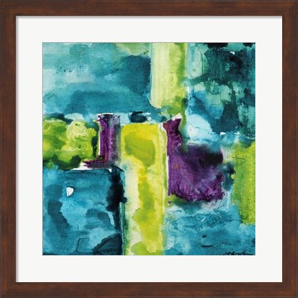 Framed Color Block II Print