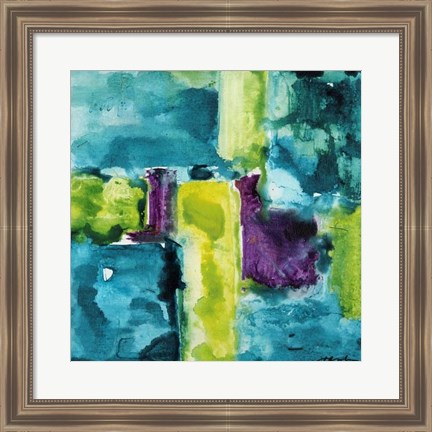 Framed Color Block II Print