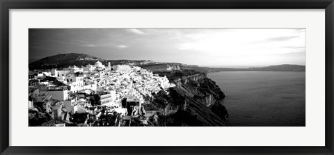 Framed Santorini, Greece Print