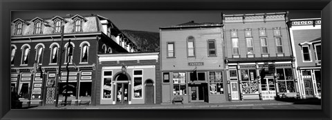 Framed Buildings in a town, Old Mining Town, Silverton, San Juan County, Colorado Print