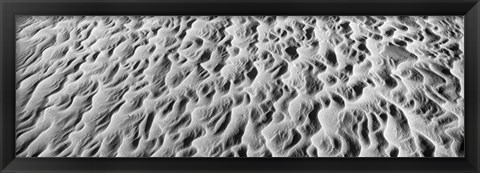 Framed Detail of sand dunes at Anza Borrego Desert State Park, California Print