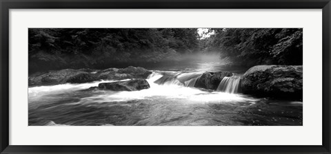 Framed Little Pigeon River, Great Smoky Mountains National Park,North Carolina, Tennessee, Print