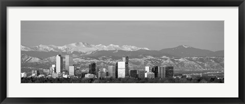 Framed Denver, Colorado Print