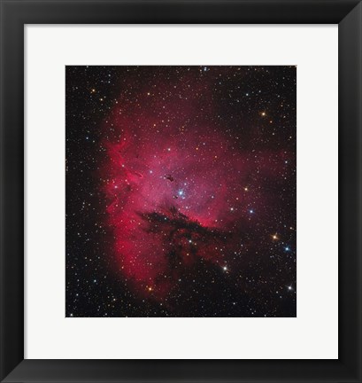 Framed NGC 281, the Pacman Nebula Print