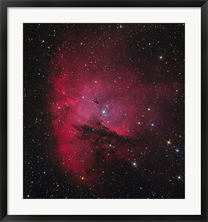 Framed NGC 281, the Pacman Nebula Print