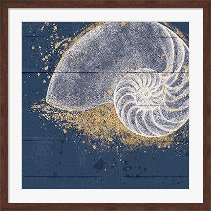 Framed Calm Seas IX Print