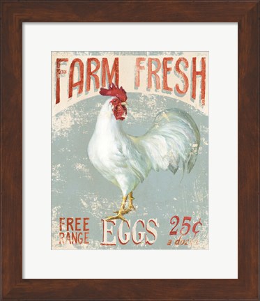 Framed Farm Nostalgia III Print