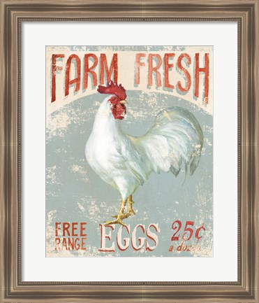 Framed Farm Nostalgia III Print