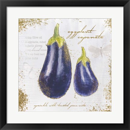 Framed Garden Treasures IX Print