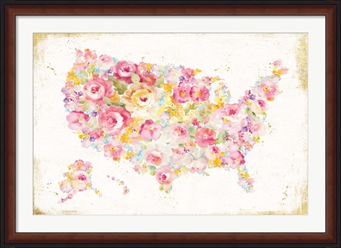 Framed Midsummer USA Print