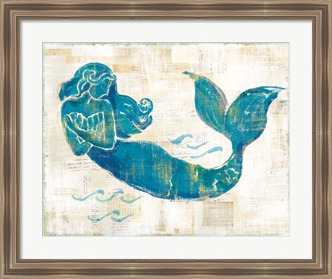 Framed On the Waves II Print