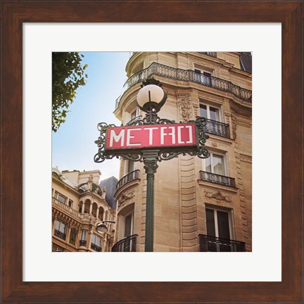 Framed Paris Moments VII Print