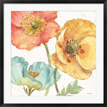 Framed Spring Softies III Print