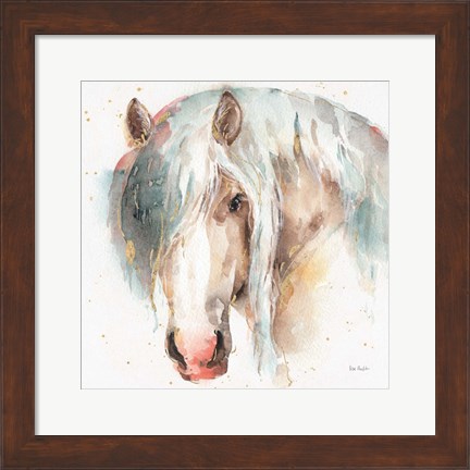 Framed Farm Friends VI Print