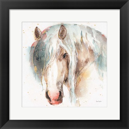 Framed Farm Friends VI Print