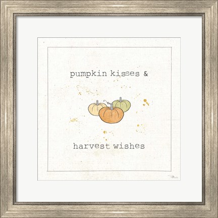 Framed Harvest Cuties III Print