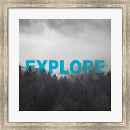 Framed Bold Adventures II Print