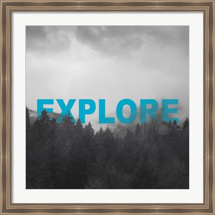 Framed Bold Adventures II Print