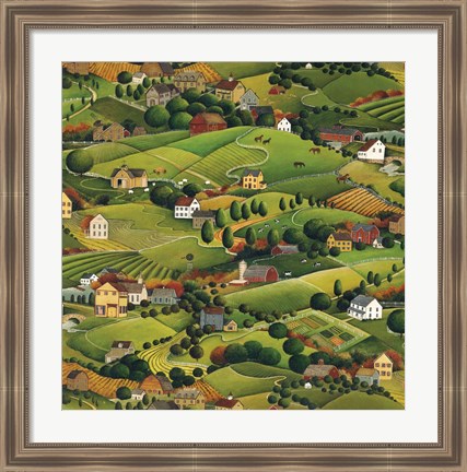 Framed Pleasant Valley Print