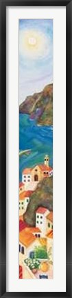 Framed Villaggio Sul Golfo Print