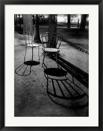 Framed Champs-Elysees, Paris 1930 Print