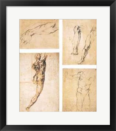 Framed Studio di Figure Print