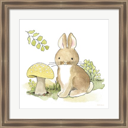 Framed Baby Woodland IV Print