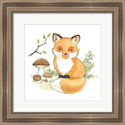 Framed Baby Woodland I Print