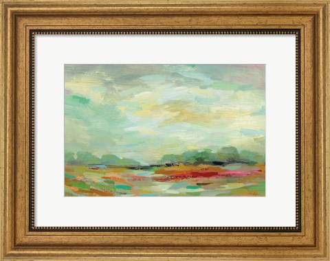 Framed Sunrise Field Print