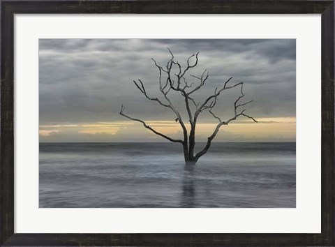 Framed Gray Skies Print