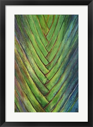 Framed Tropical Crop I Print