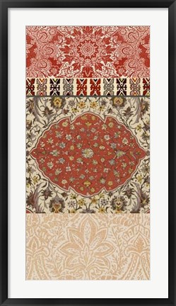 Framed Bohemian Tapestry II Print