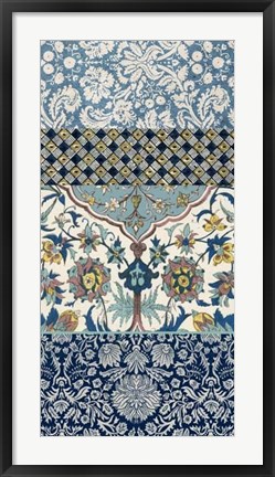 Framed Bohemian Tapestry IV Print