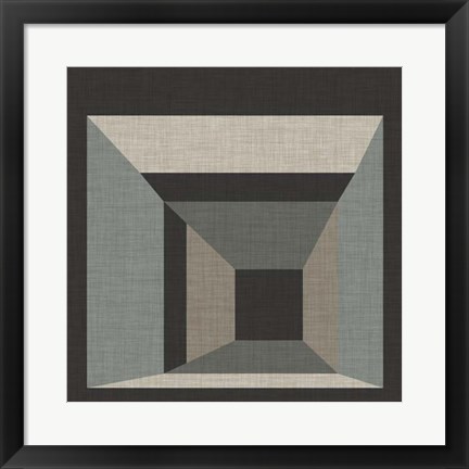 Framed Geometric Perspective III Print