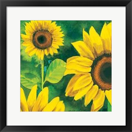 Framed Girasoli in Fiore Print